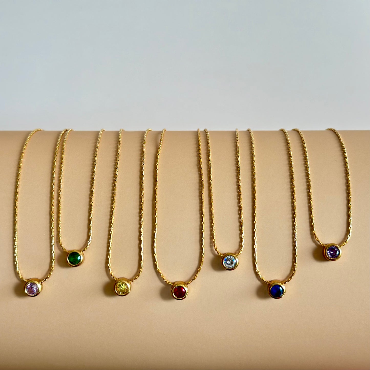 Minimalist Zircon Necklace
