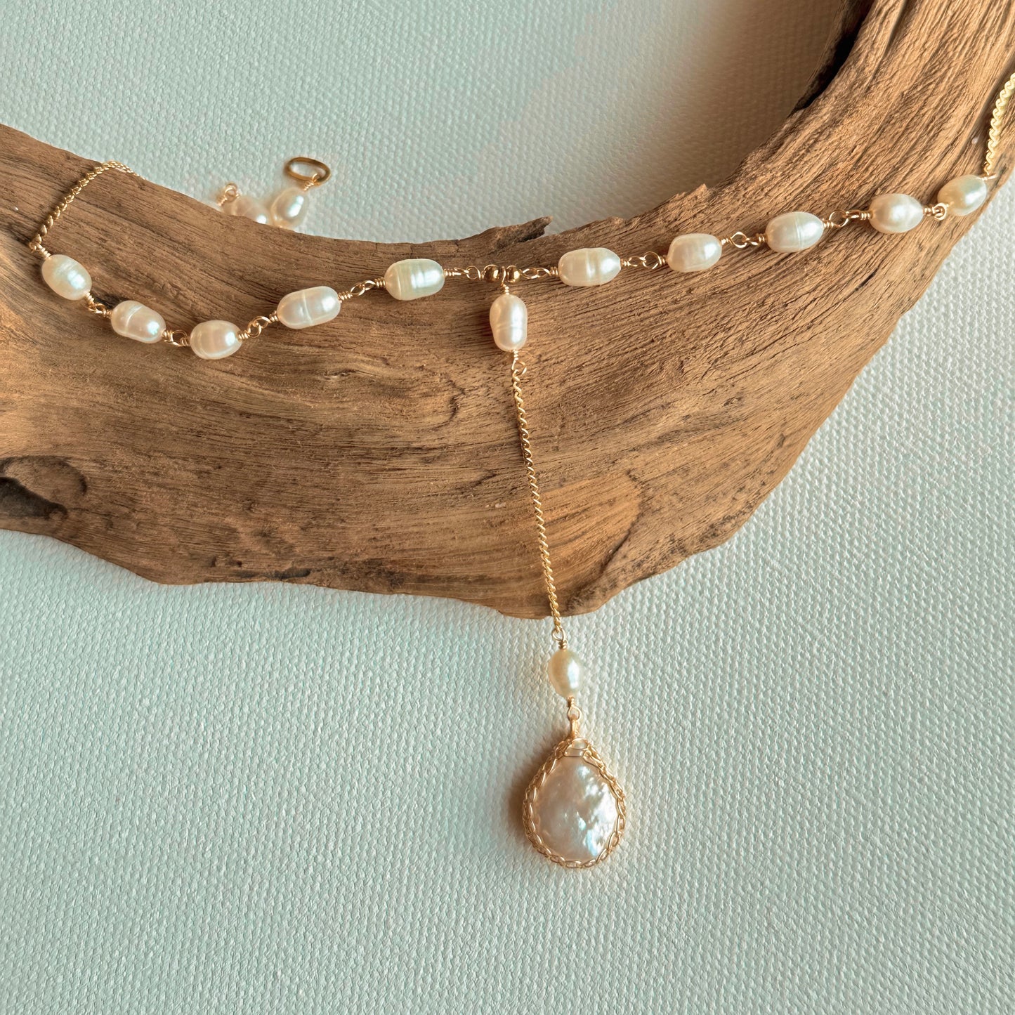 White Pearl Necklace