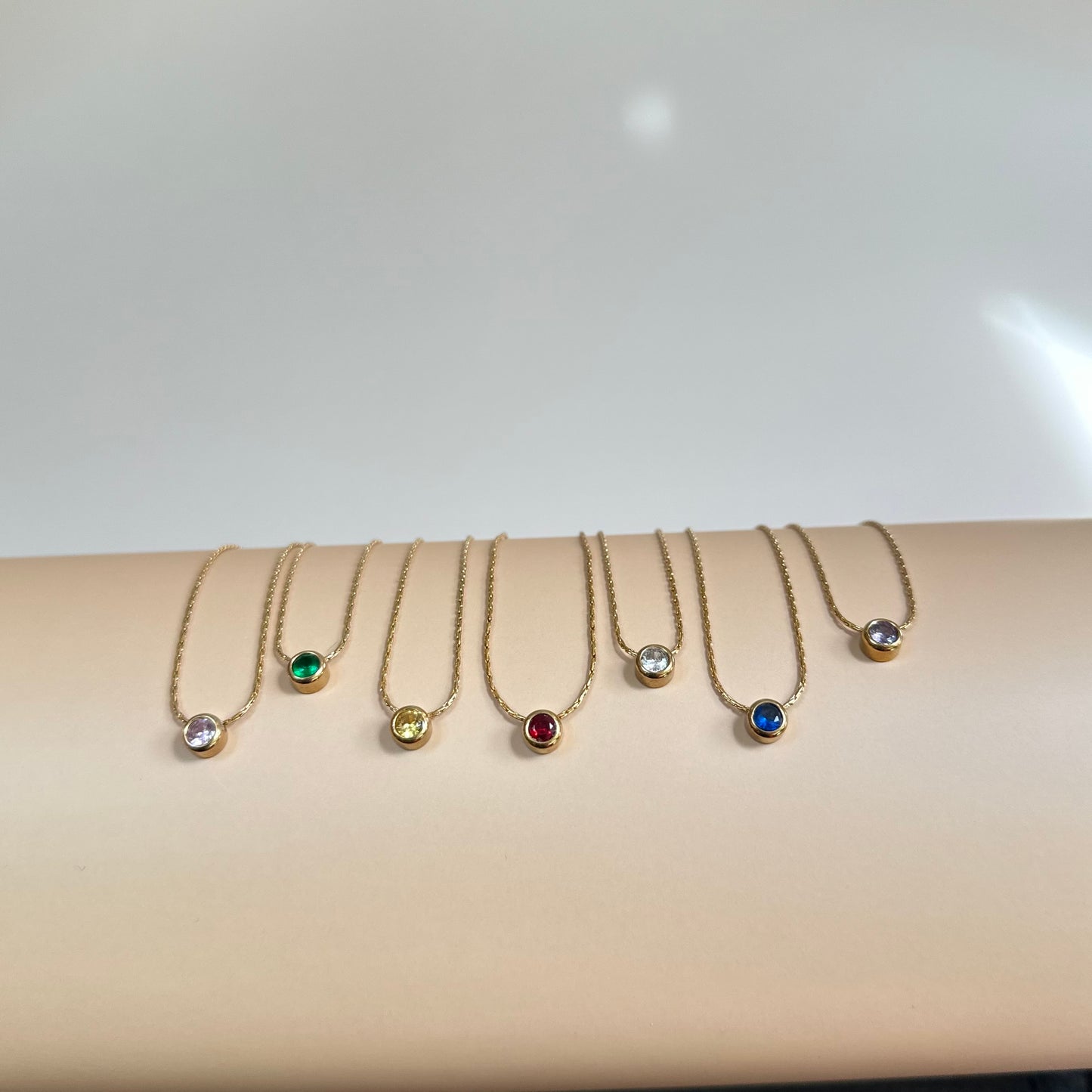Minimalist Zircon Necklace