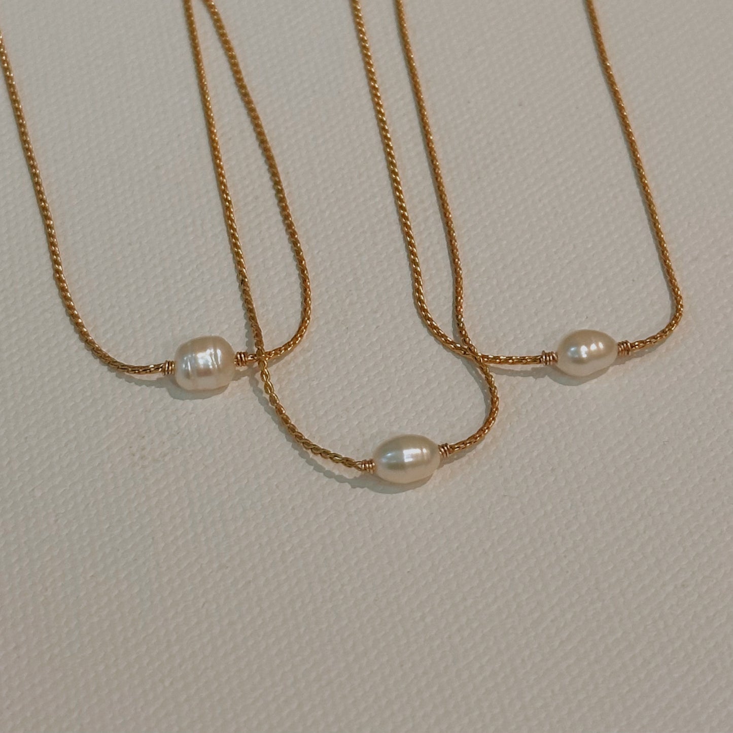 Mini Pearl Necklaces