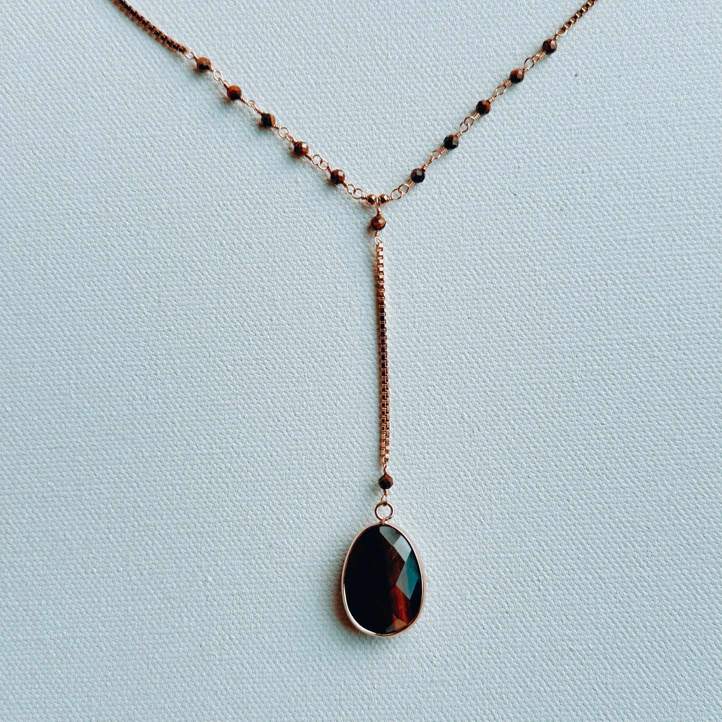 Tiger Eye Stone Necklace