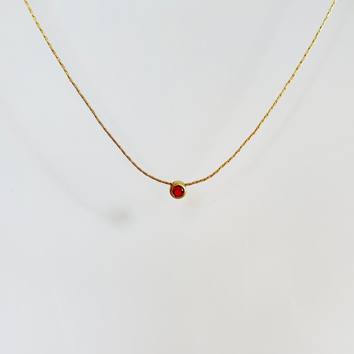 Minimalist Zircon Necklace