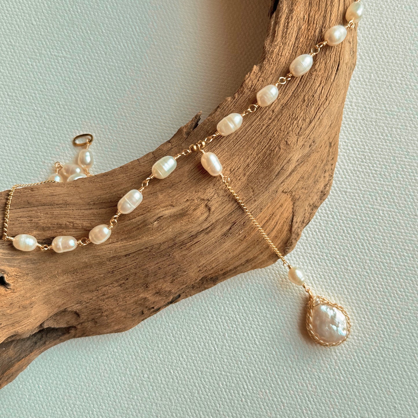 White Pearl Necklace